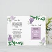 Beerdigungsvorlage (Stehend Vorderseite)