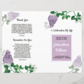 Beerdigungsvorlage (Vorderseite)