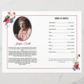 Beerdigungsvorlage (Rückseite)