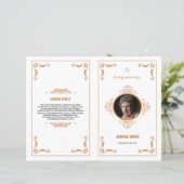 Beerdigungsvorlage (Stehend Vorderseite)