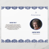 Beerdigungsvorlage (Vorderseite)