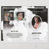 Beerdigungsvorlage (Vorne/Hinten)