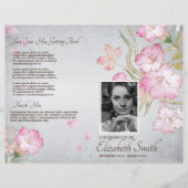 Beerdigungsvorlage (Vorderseite)