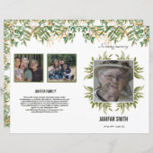 Beerdigungsvorlage (Vorne/Hinten)