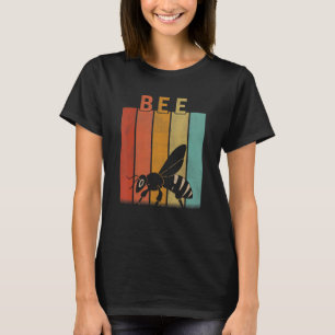 Beere Frauen Kid Niedliche Biene Retro T-Shirt