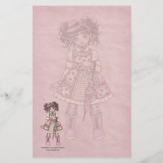 Beere Lolita gotisches Briefpapier