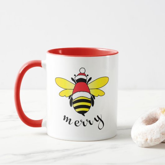 Beere Merry Holiday Cup/ Tasse (Mit Donut)