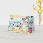 "Beere Pickin'" 4x6 Notecard Karte (Gelbe Blume)