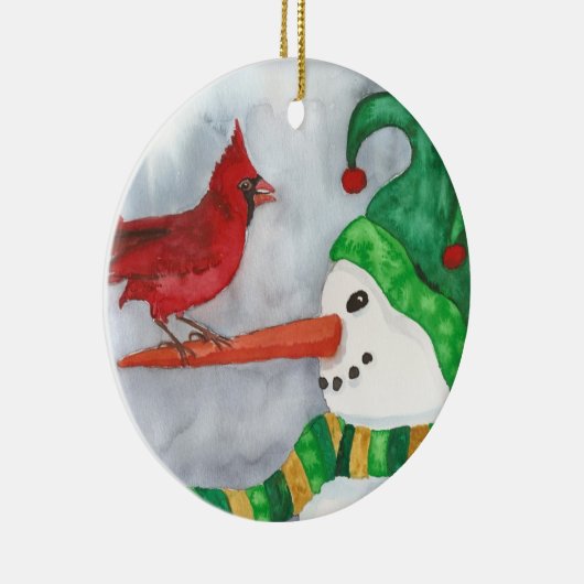 Beere Pickin Keramik Ornament (Rechts)