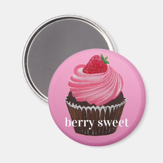 Beere süß magnet (Vorderseite/Rückseite)