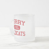 Beere - Wildkatzen - Highschool - Beere Alabama Mattglastasse (Vorderseite Links)