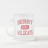 Beere - Wildkatzen - Highschool - Beere Alabama Mattglastasse (Links)