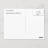 Beeren auf der Insel Unalaska Postkarte (Rückseite)