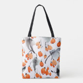 Beeren, Blätter Aquarellfarbe, Farbillustrierung, Tasche (Rückseite)