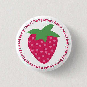 Beeren-Bonbon-Knopf Button