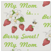 Beeren-Bonbon-Mama Stoff (Nahaufnahme)