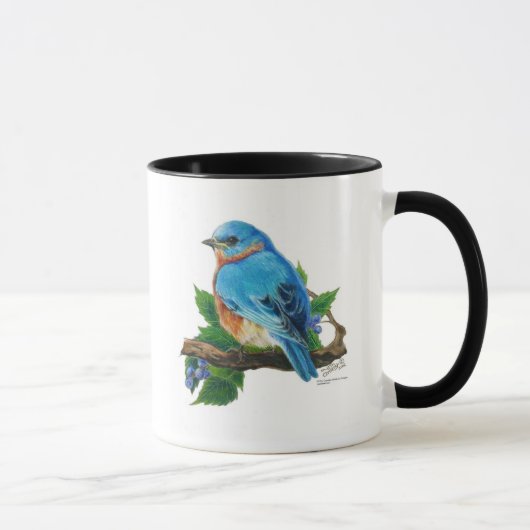 Beeren-Drossel Tasse (Rechts)