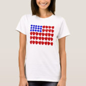 Beeren-Flagge T-Shirt (Vorderseite)
