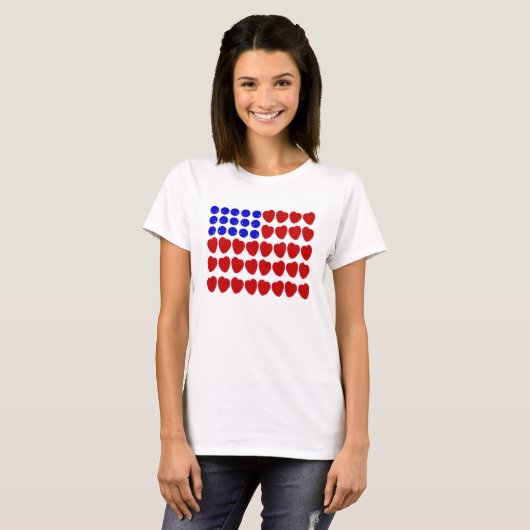 Beeren-Flagge T-Shirt (Vorne ganz)
