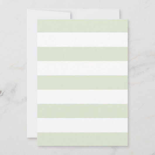 Beeren-Grün-Brautparty-Einladung Einladung (Rückseite)