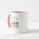 Beeren-Gute Vibes den ganzen Tag Tasse (Vorderseite Links)