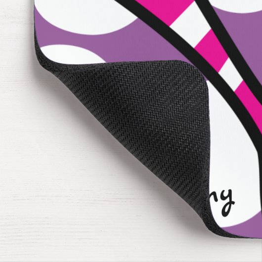 Beeren-Häschen - Peekaboo Mousepad (Ecke)