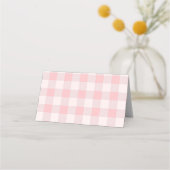 Beeren-Lebensmittel-Tags Schleife Erdbeere Platzkarte (Rückseite)