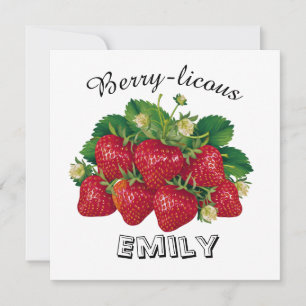 Beeren-lecker Einladung