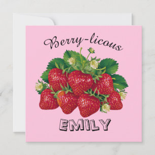 Beeren-lecker Einladung