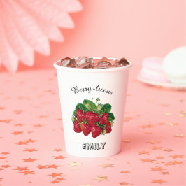 Beeren-lecker Pappbecher