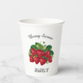 Beeren-lecker Pappbecher (Vorderseite)