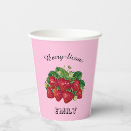 Beeren-lecker Pappbecher