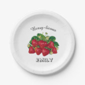 Beeren-lecker Pappteller (Vorderseite)