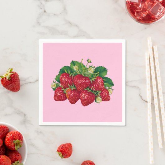 Beeren-lecker Serviette (Beispiel)