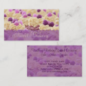 Beeren n Creme-Kuchen-Bäckerei Visitenkarte (Vorne/Hinten)