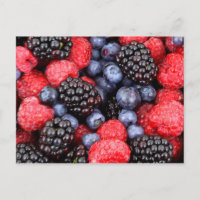 Beeren Postkarte