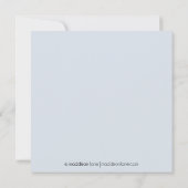 Beeren-rosa Einladung (Rückseite)