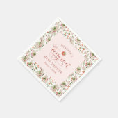 Beeren süß serviette (Ecke)