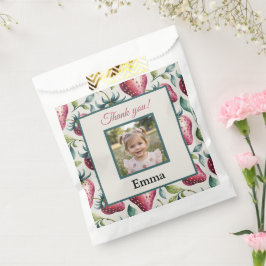 Beeren süße Erdbeer-Geburtstags-Dankeschön-Foto Geschenktütchen