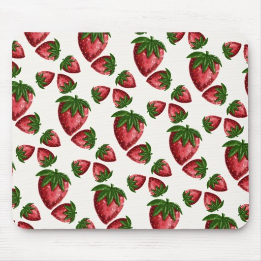 Beeren süße Erdbeer-Mauspad Mousepad (Vorne)
