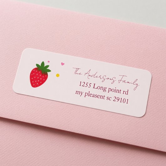 Beeren süße Erdbeere Pink