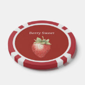 Beeren süße Erdbeere Pokerchips (Einzeln)