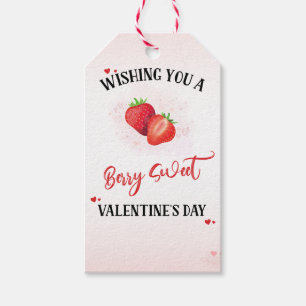 Beeren süße Geschenkanhänger Valentinstag-Geschenk