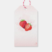 Beeren süße Geschenkanhänger Valentinstag-Geschenk (Rückseite)