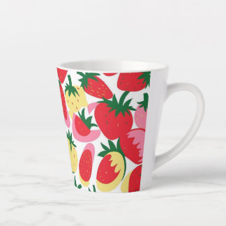 Beeren süße Tasse – Retro Erdbeeren Cutie