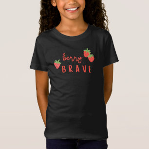 Beeren tapfer Kindheit Krebs krank Kinder süß T-Shirt