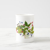 Beeren-Tasse Porzellantasse (Vorderseite)