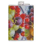 Beeren - Überrealistisches Fruchtleben Flachmann (Rückseite)