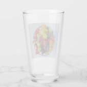 Beeren - Überrealistisches Fruchtleben Glas (Rückseite)