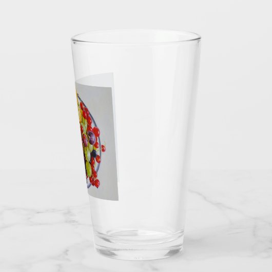 Beeren - Überrealistisches Fruchtleben Glas (Links)